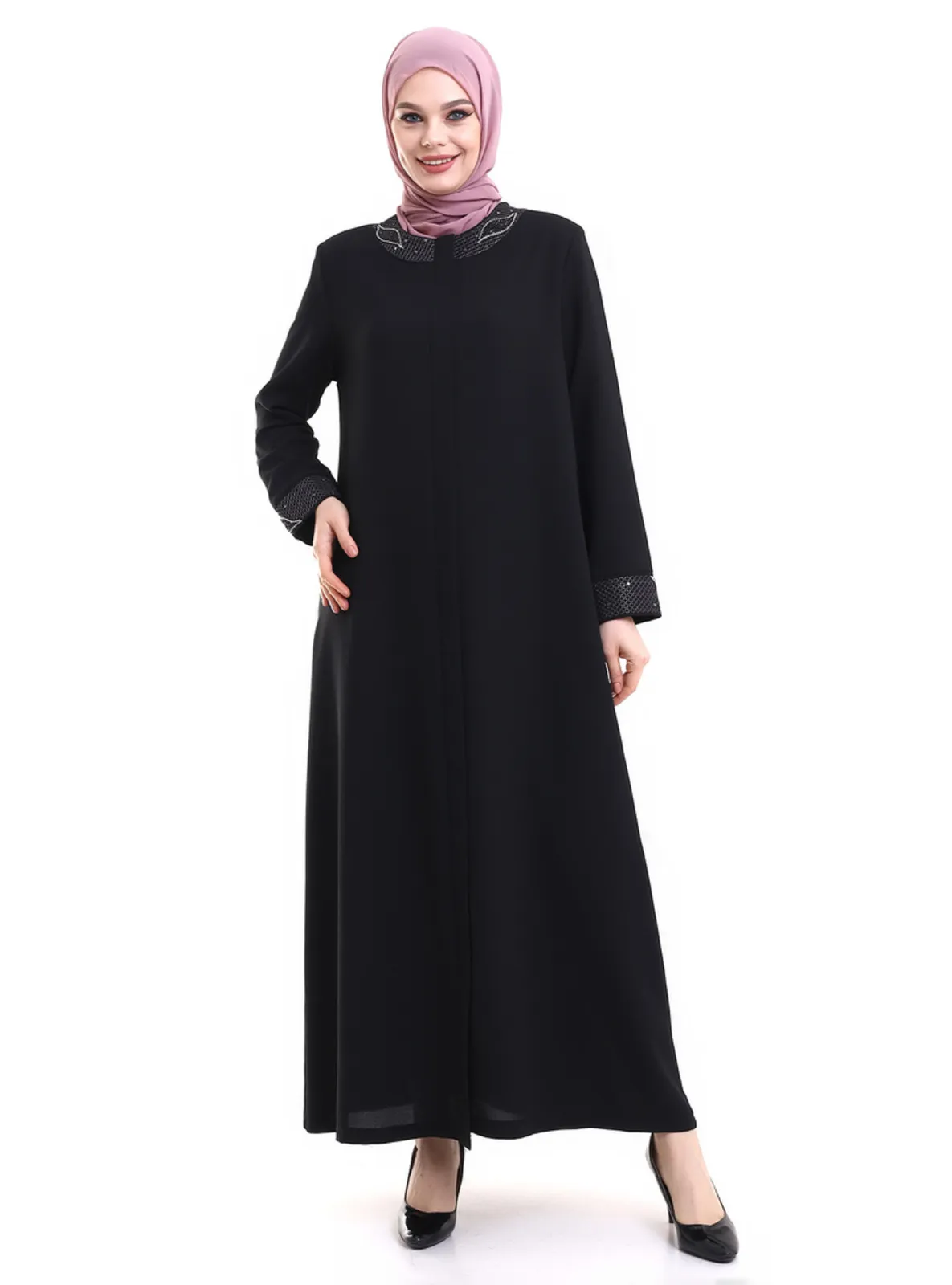 Black - Abaya - Derin Store