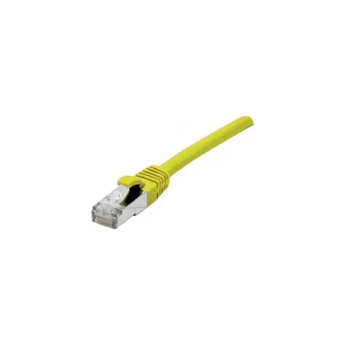 Cordon RJ45 categorie 6A F/UTP LSOH snagless jaune - 25 m