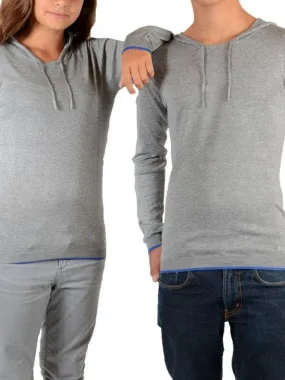 Pull Little Eleven Paris Knit HD Mixte - Gris
