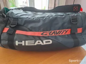 Sac de tennis duffle gravité Head d'occasion Ajouté le : 22/05/2024